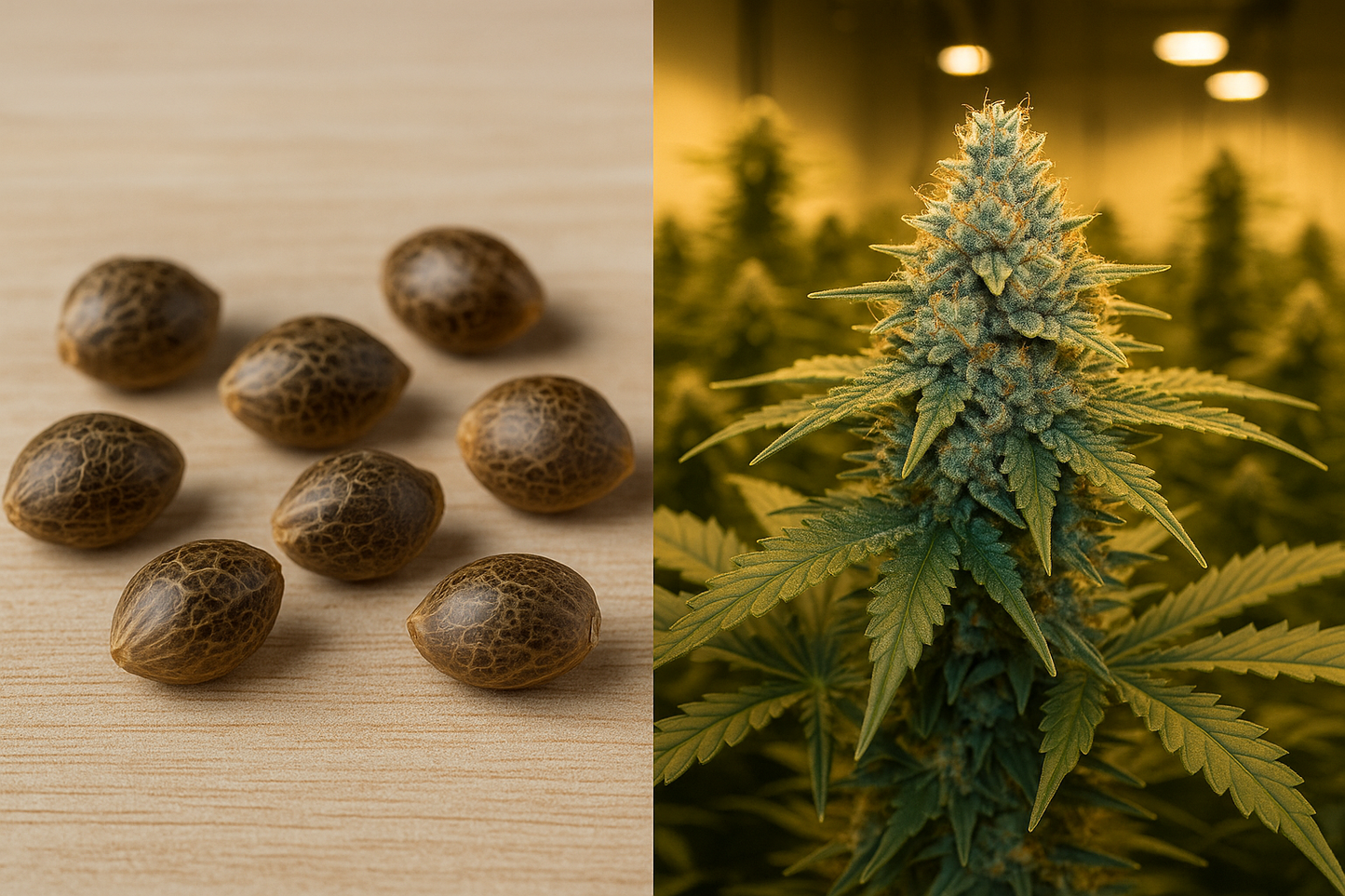 Hashplant – Índica compacta, resinosa y con sabor a hachís clásico