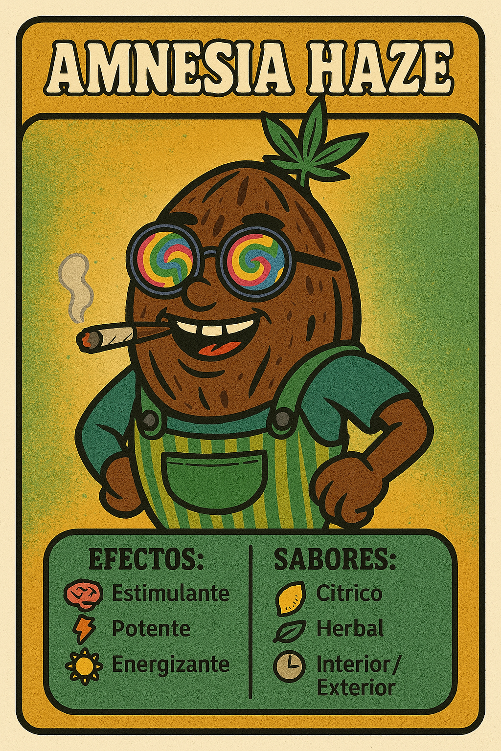Semillas Amnesia Haze feminizadas – sativa energética con sabor cítrico y especiado | semillasdemarihuanabaratas.com

