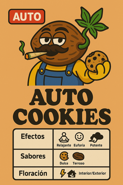 Semillas Auto Cookies autoflorecientes – sabor a galleta dulce y efecto potente | semillasdemarihuanabaratas.com
