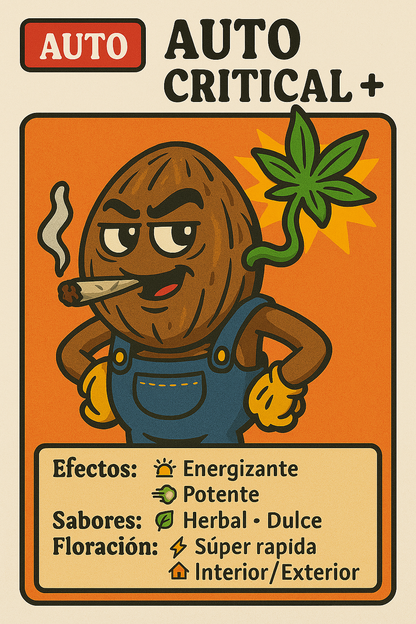Semillas Auto Critical + autoflorecientes – productivas y fáciles de cultivar | semillasdemarihuanabaratas.com
