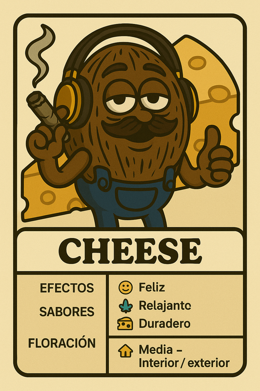 Semillas Cheese con aroma intenso a queso y efecto relajante clásico