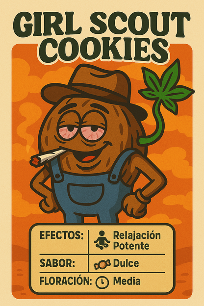 Semillas Girl Scout Cookies feminizadas – sabor dulce y efecto potente y equilibrado | semillasdemarihuanabaratas.com
