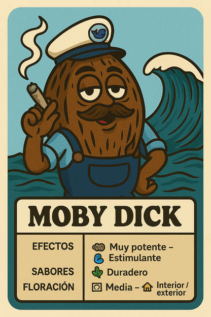 Semillas Moby Dick feminizadas – sativa potente y ultra productiva | semillasdemarihuanabaratas.com
