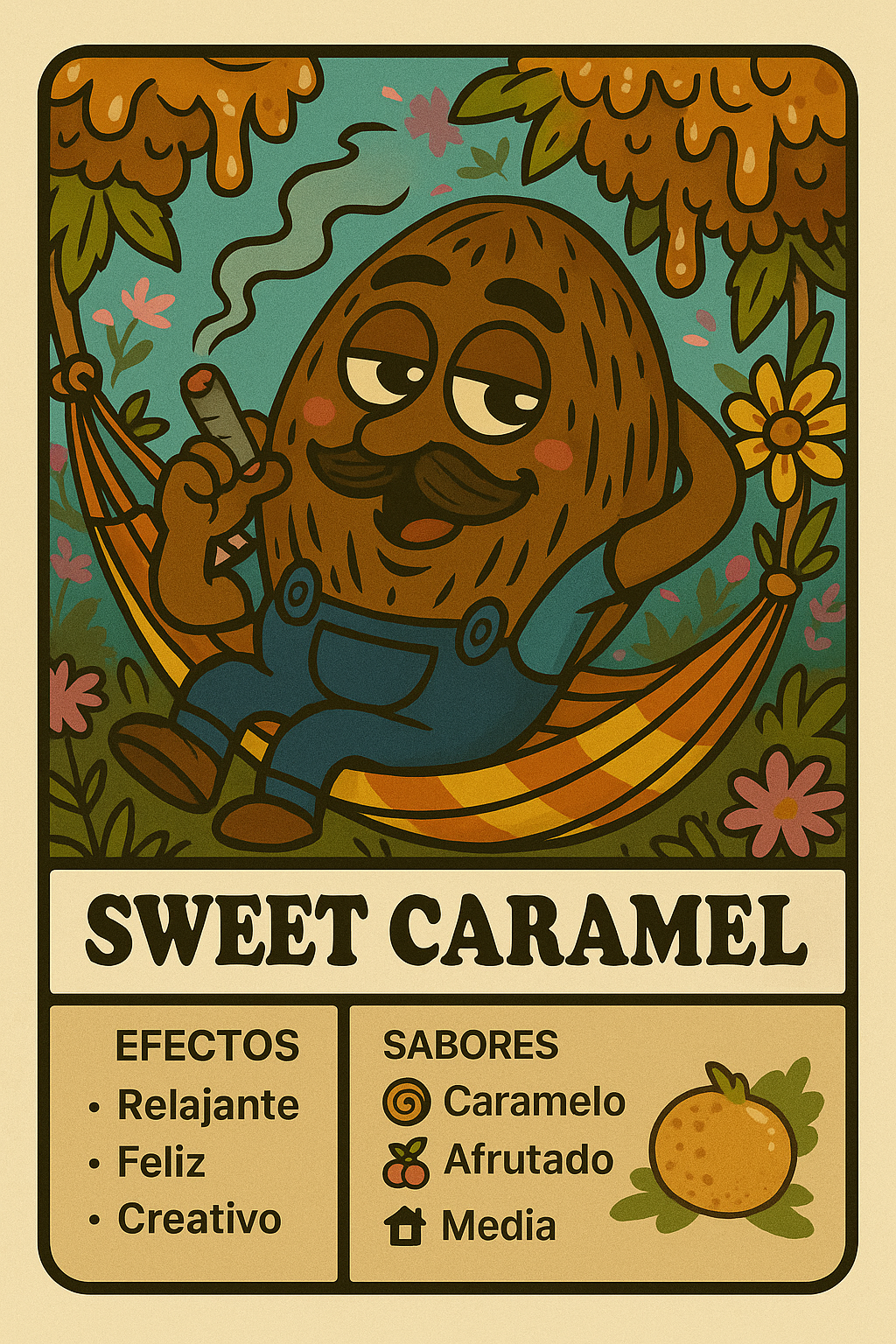 Semillas Sweet Caramel con sabor a caramelo y efecto sedante