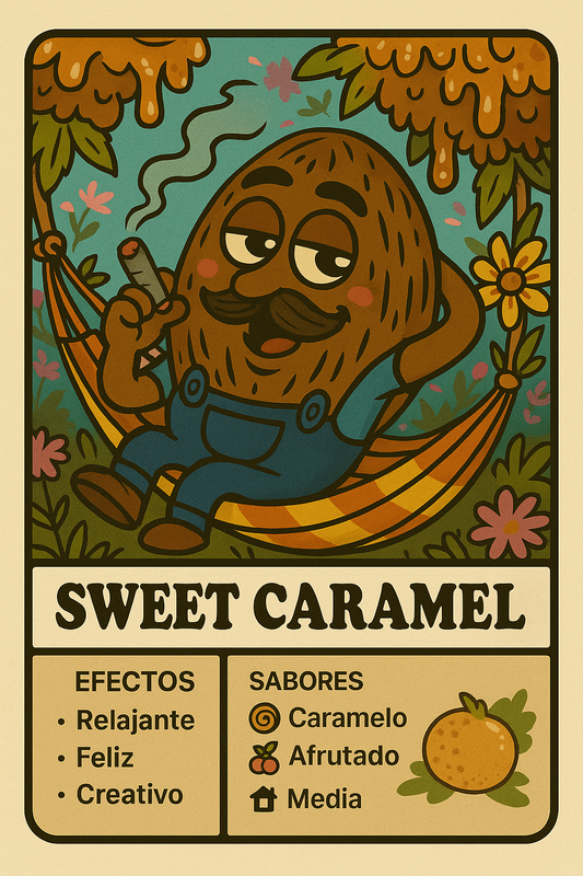 Semillas Sweet Caramel con sabor a caramelo y efecto sedante