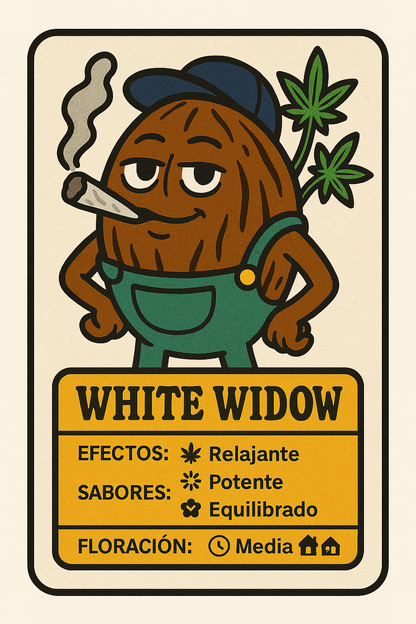 Semillas White Widow feminizadas – híbrida equilibrada con gran producción y efecto mixto | semillasdemarihuanabaratas.com
